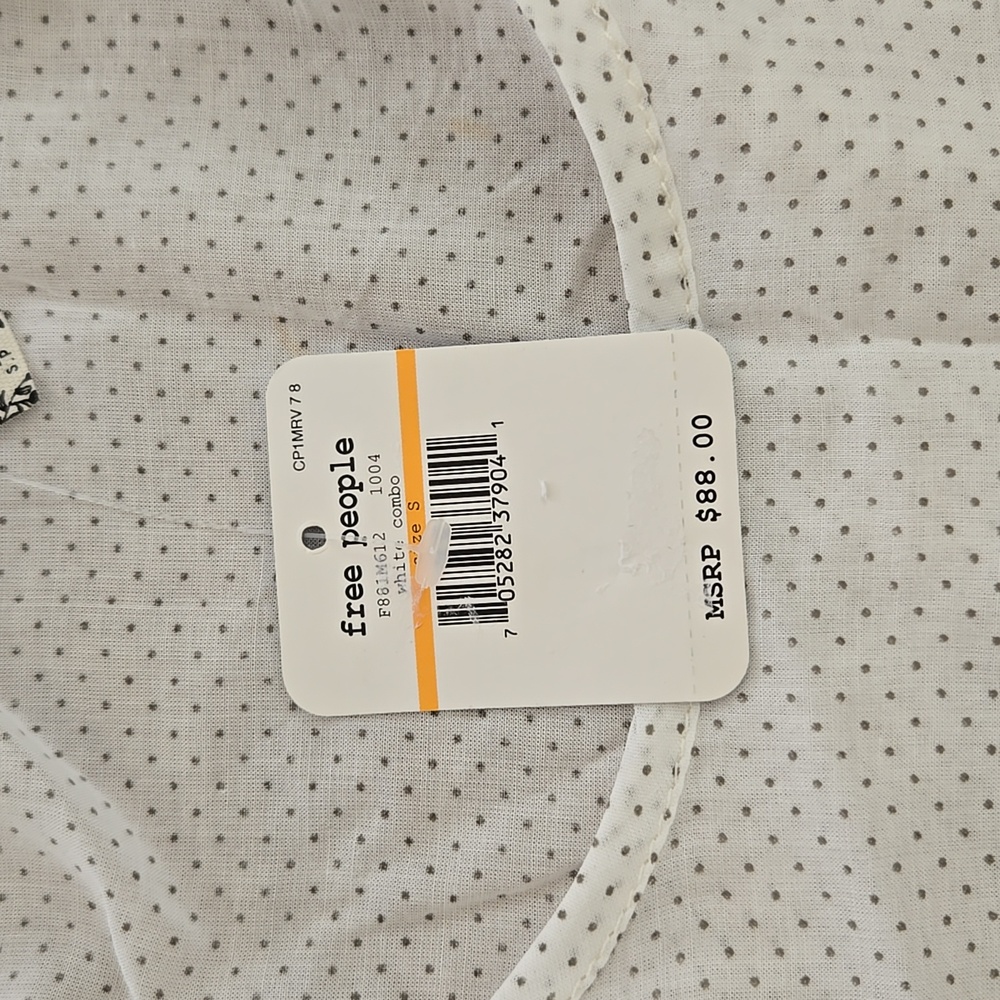 Free People White Sleeveless Top/Dress - Picture 8 of 8